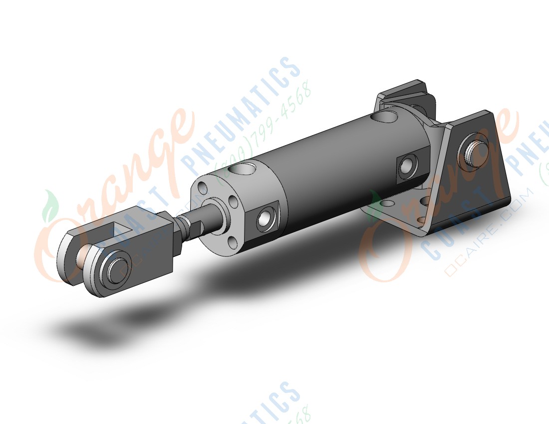 SMC CDG1DN25-25Z-NW cylinder, CG/CG3 ROUND BODY CYLINDER