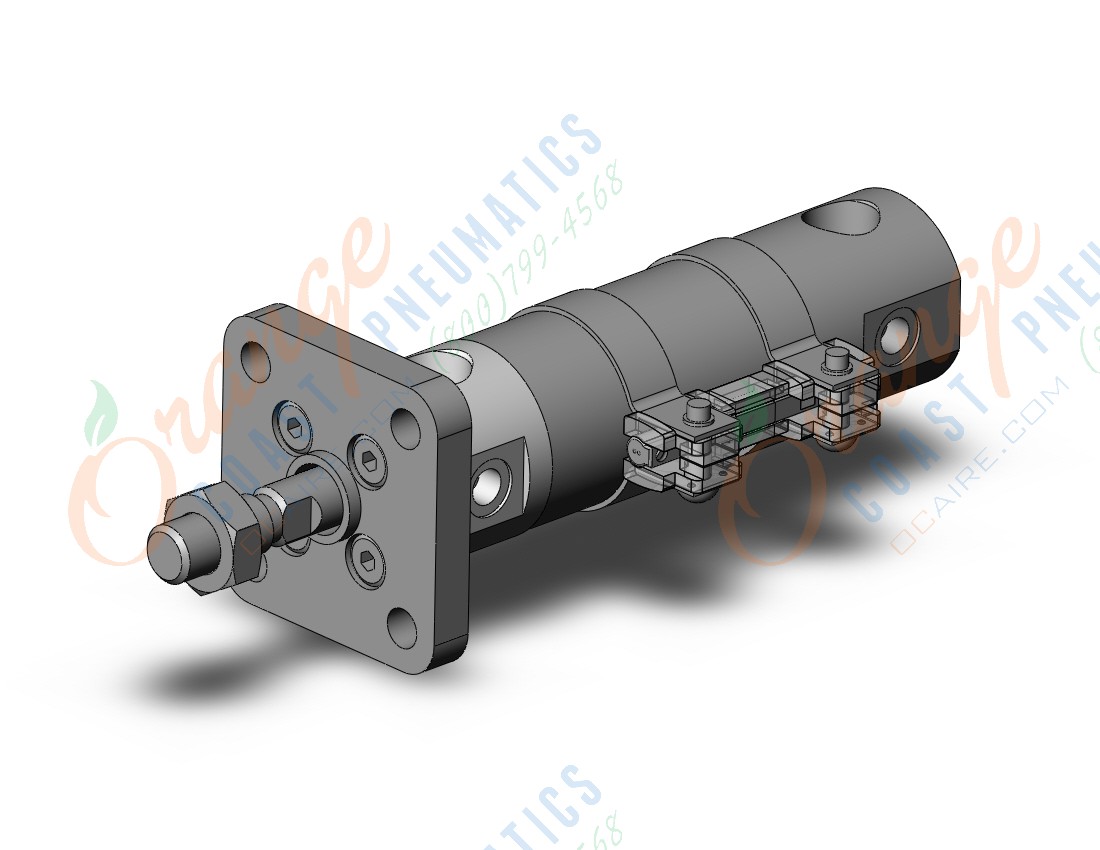 SMC CDG1FN20-25Z-M9BL cylinder, CG/CG3 ROUND BODY CYLINDER