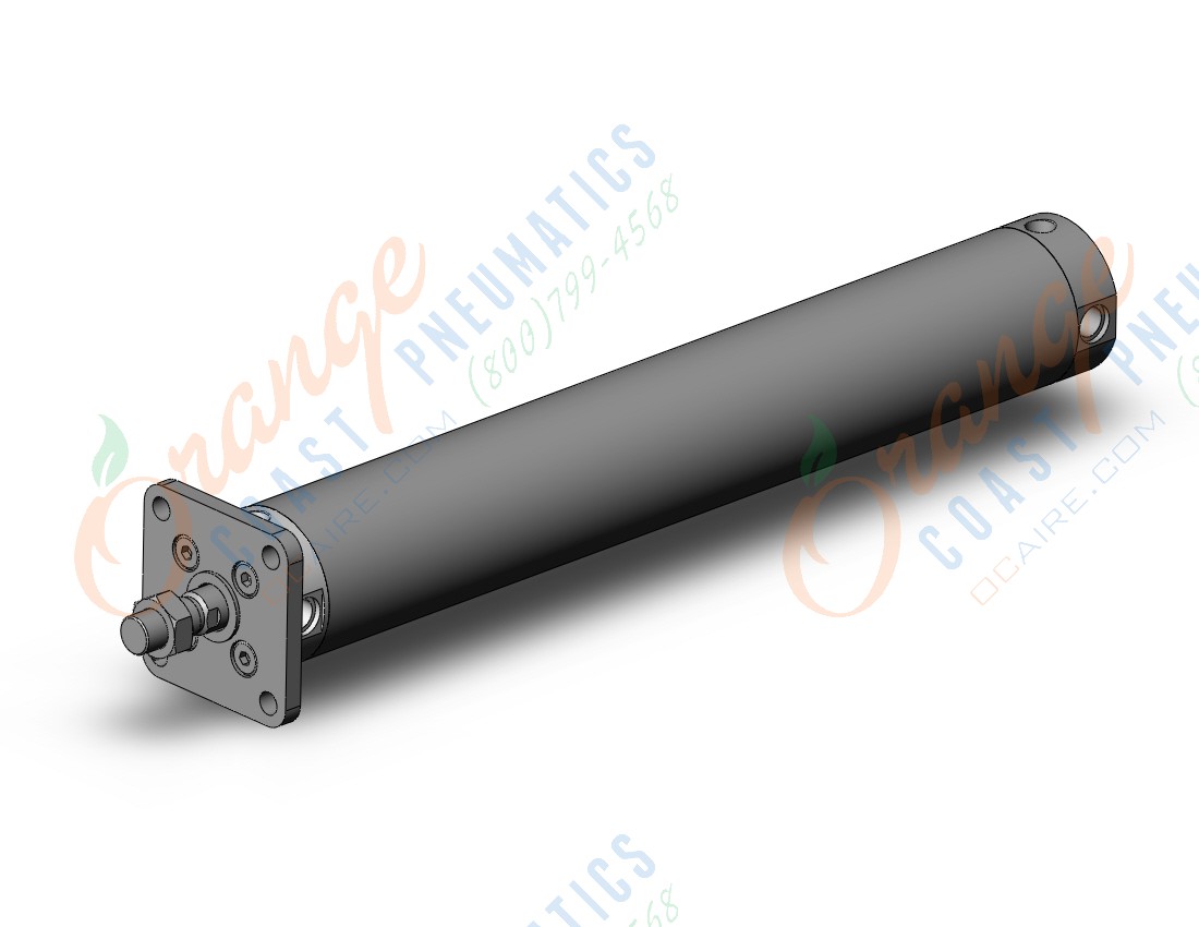 SMC CDG1FN63-400Z cylinder, CG/CG3 ROUND BODY CYLINDER