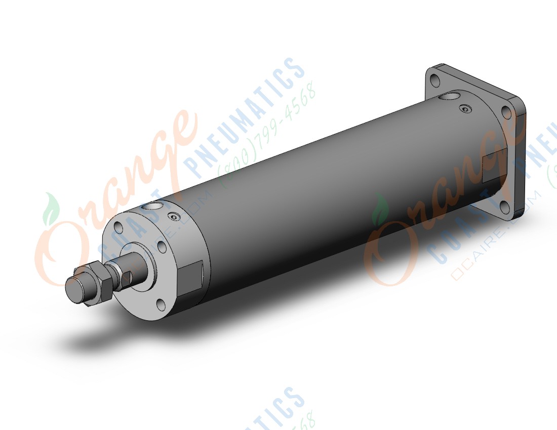 SMC CDG1GA80-250Z cylinder, CG/CG3 ROUND BODY CYLINDER