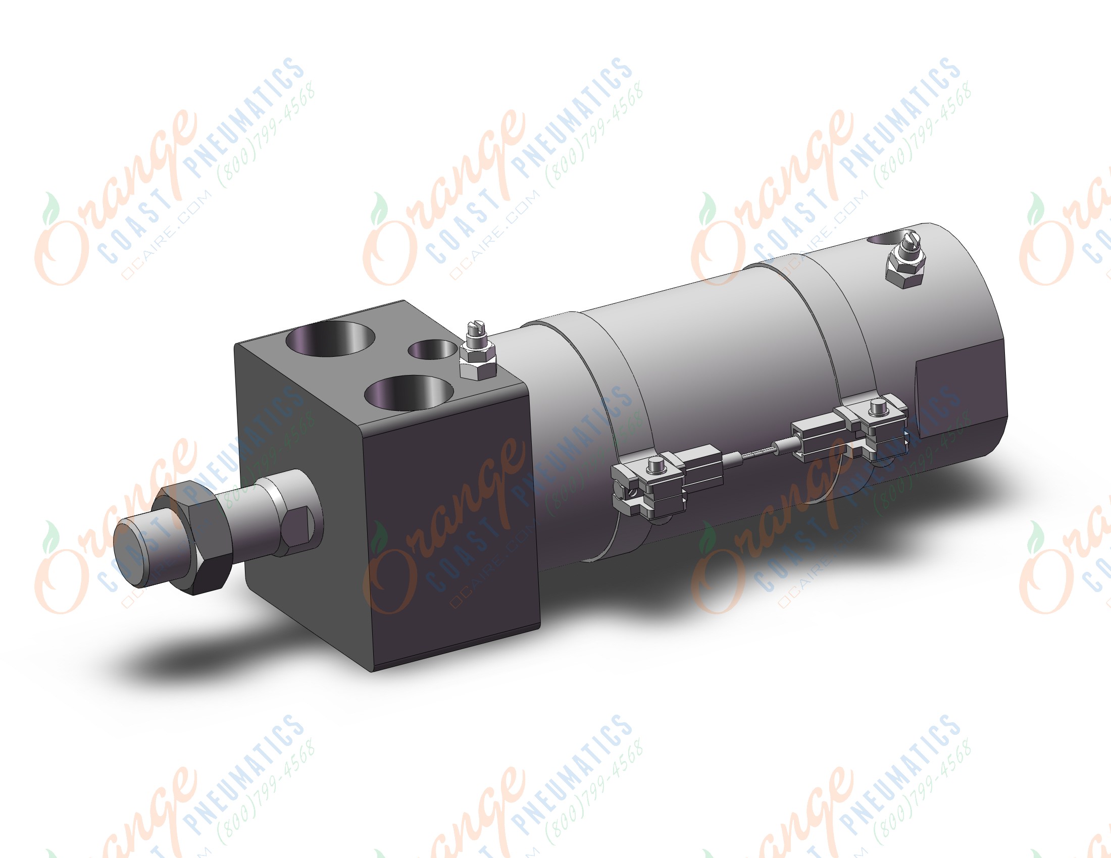 SMC CDG1RA40-50Z-M9BWL cylinder, CG/CG3 ROUND BODY CYLINDER