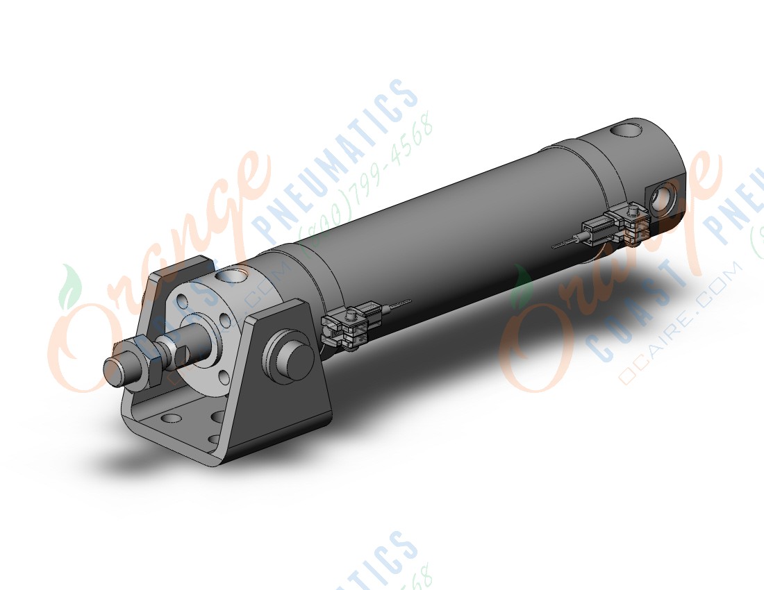 SMC CDG1UN32-125Z-N-M9B cylinder, CG/CG3 ROUND BODY CYLINDER