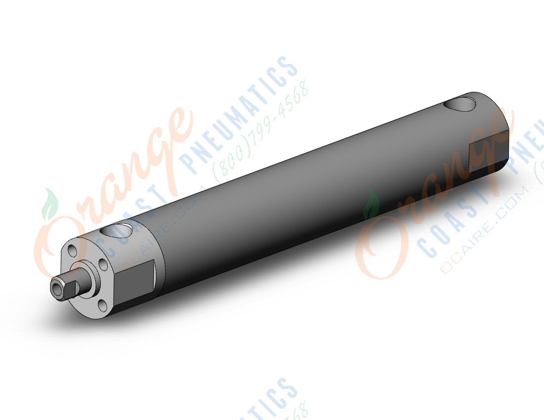 SMC CDG1ZN20-100FZ base cylinder, CG/CG3 ROUND BODY CYLINDER