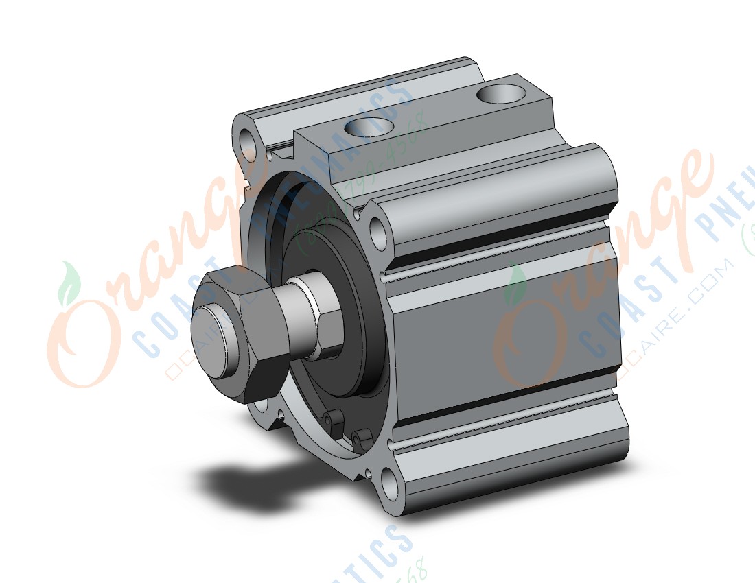 SMC CDQ2A100TF-25DFCMZ-M9B cylinder, CQ2-Z COMPACT CYLINDER