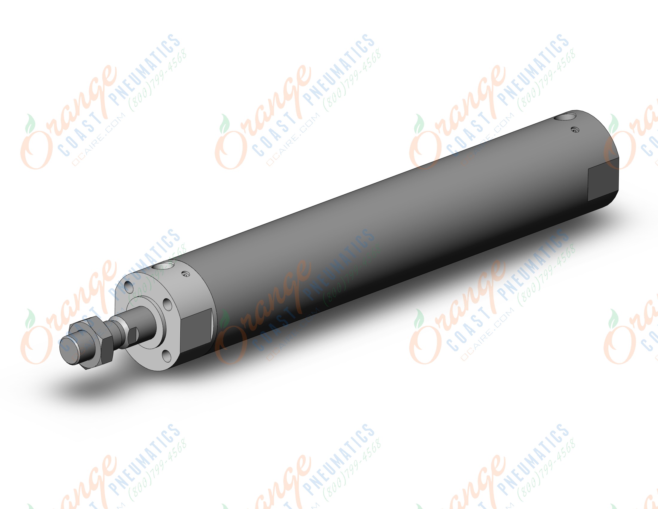 SMC CG1ZA40-200Z base cylinder, CG/CG3 ROUND BODY CYLINDER