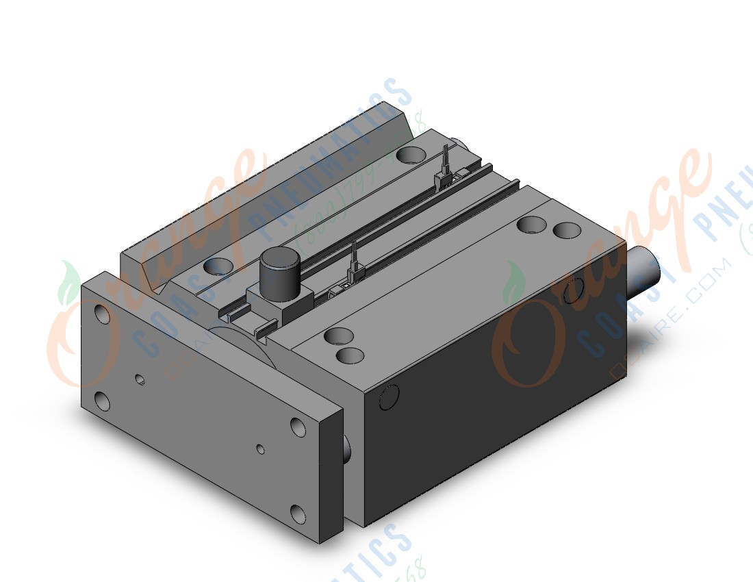 SMC MGPA63N-100-RL-M9PVSAPC cyl, guide h/prec, end lock, MGP COMPACT GUIDE CYLINDER