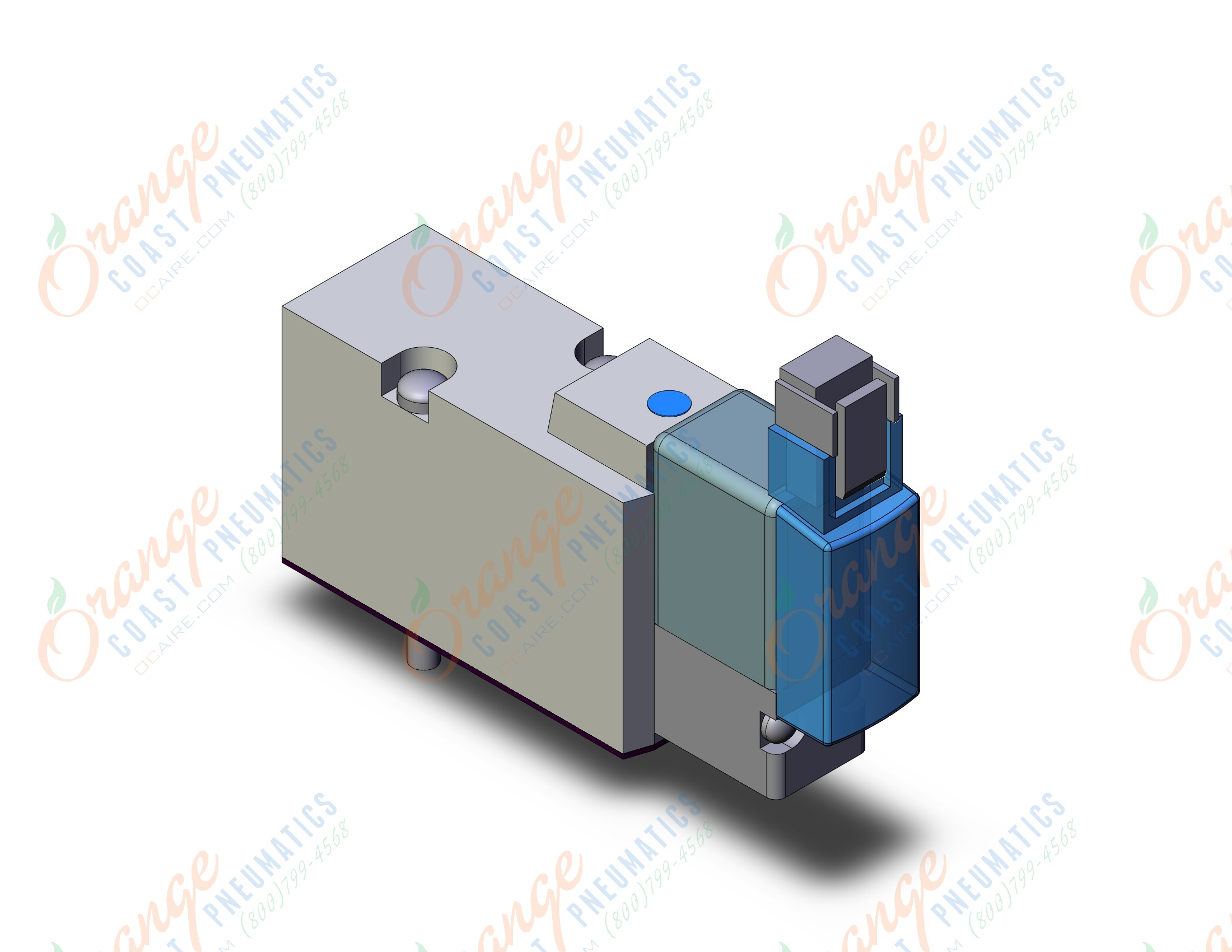 SMC SYJ514T-5MNZ valve, sol, base mt, SYJ500 SOLENOID VALVE 3/PORT