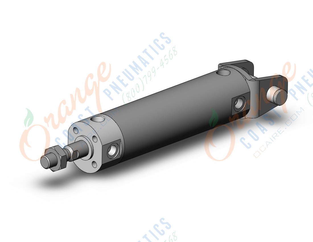 SMC CDG1DN32-75Z cylinder, CG/CG3 ROUND BODY CYLINDER