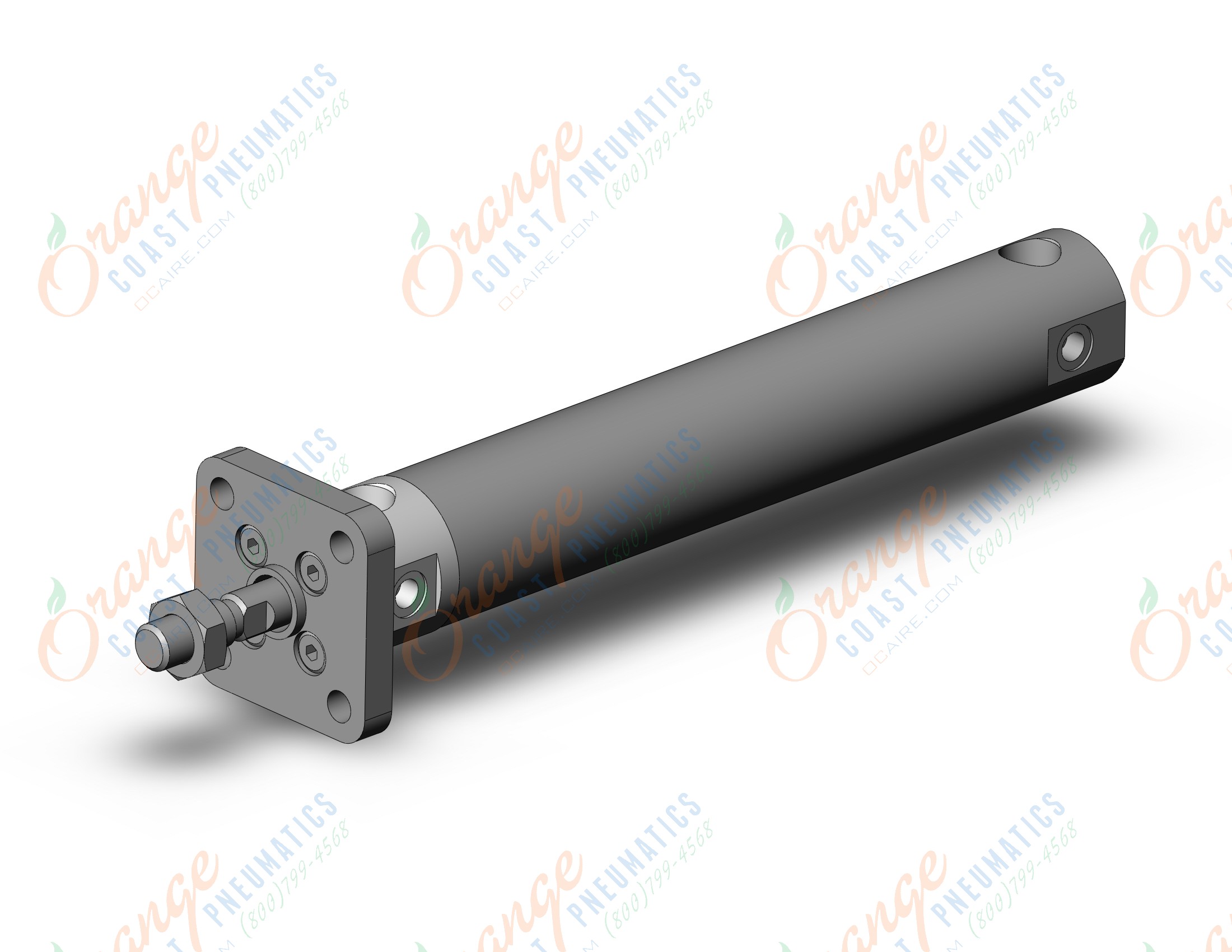 SMC CDG1FN20-100Z cylinder, CG/CG3 ROUND BODY CYLINDER