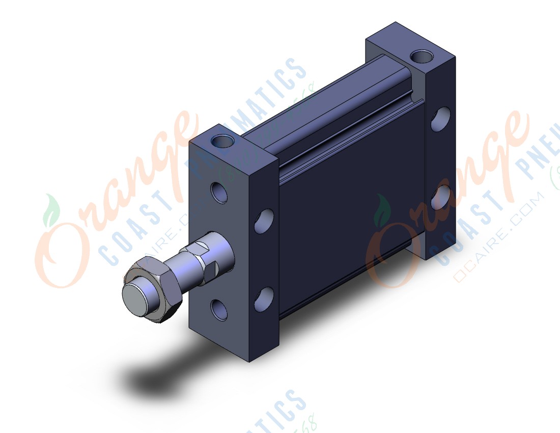 SMC MDUB40TF-50DMZ cyl, compact, plate, MU COMPACT CYLINDER