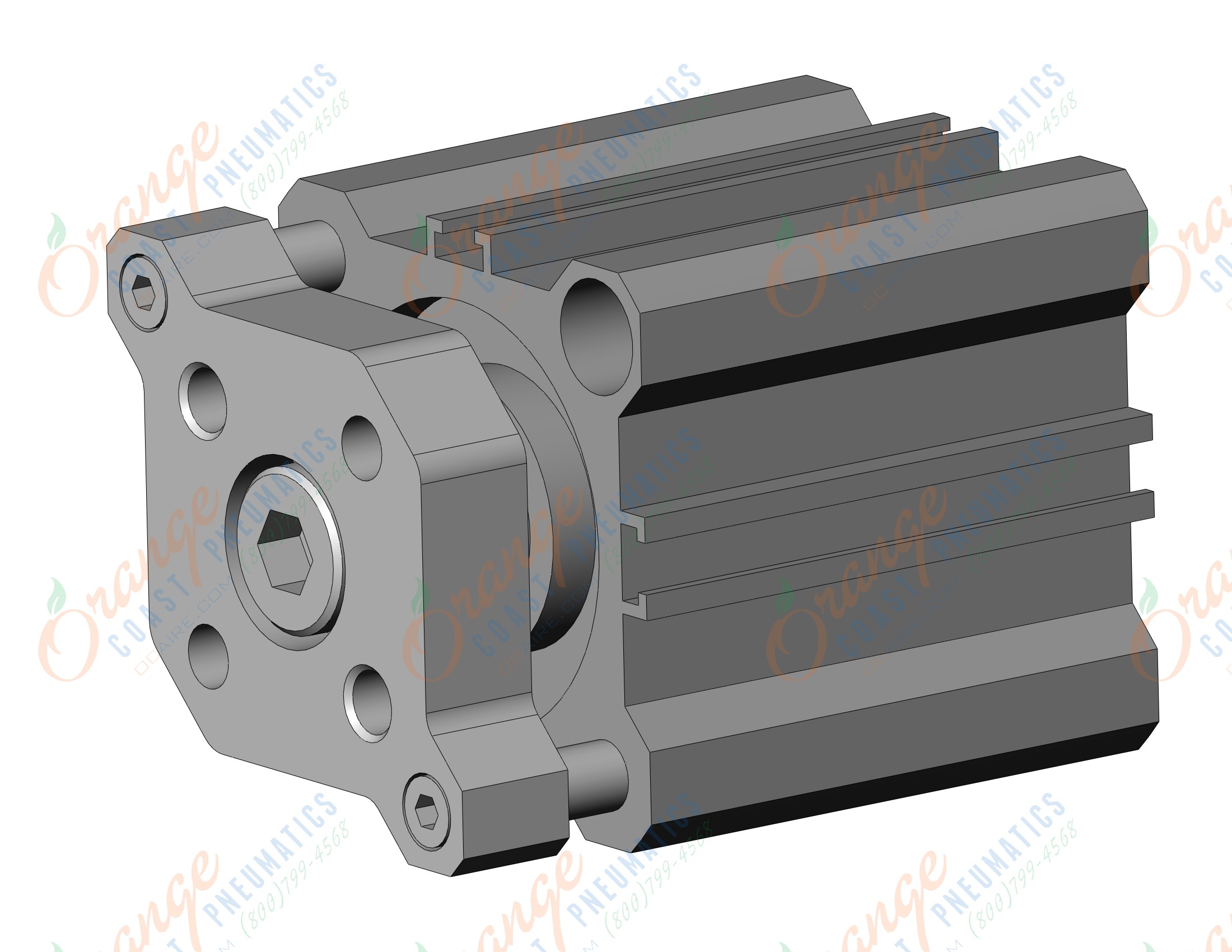 SMC CDQMB32-15-M9P cyl, compact, auto-switch, CQM COMPACT GUIDE ROD CYLINDER