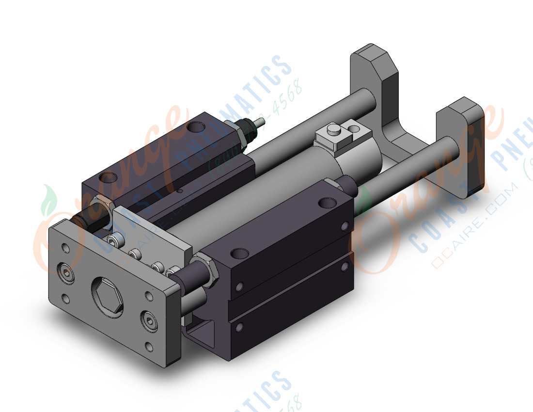 SMC MGGLB40-125-HN mgg_base cylinder, MGG GUIDED CYLINDER