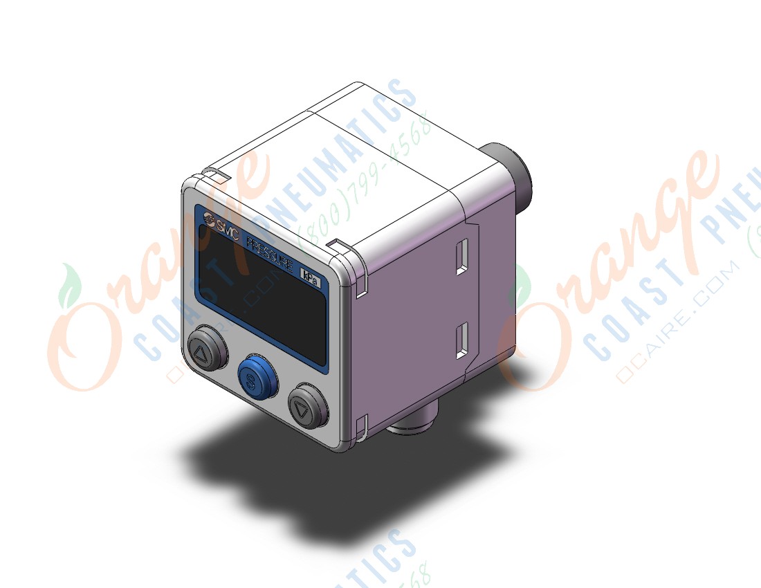 SMC ZSE40A-N01-P-ML pressure switch, ZSE40/50/60 VACUUM SWITCH