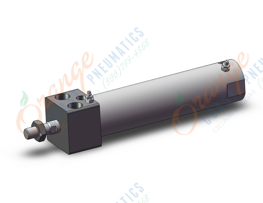 SMC CDG1RA32-100Z cylinder, CG/CG3 ROUND BODY CYLINDER