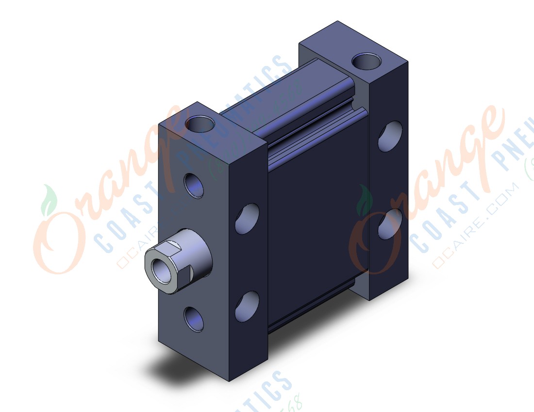 SMC MDUB50TF-25DZ cyl, compact, plate, MU COMPACT CYLINDER