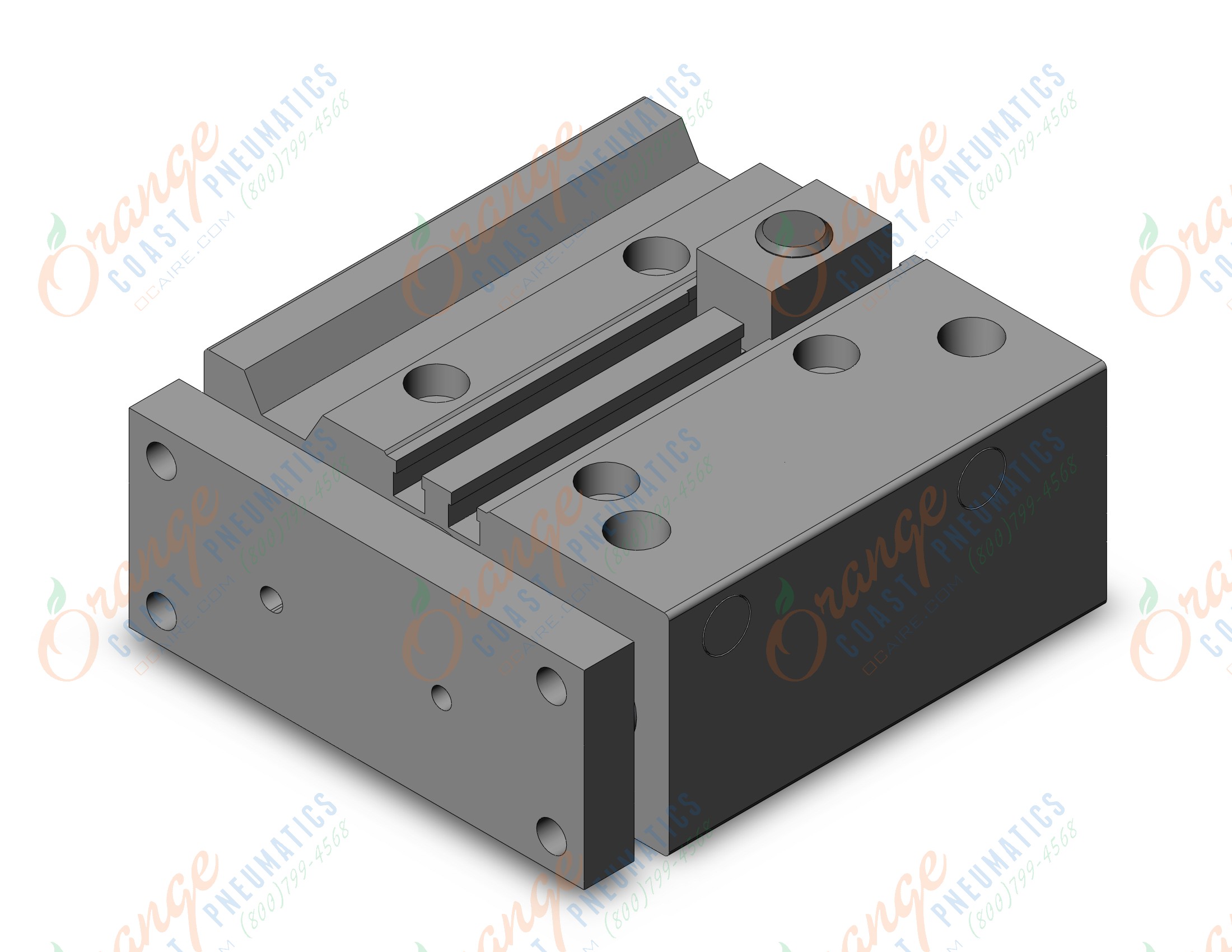 SMC MGPM25N-25-HN cyl, end lock guide, slide brg, MGP COMPACT GUIDE CYLINDER