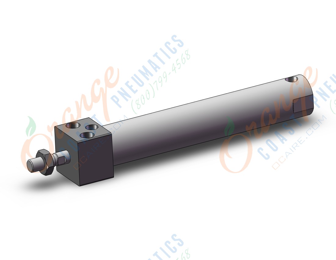 SMC CDG1RN25-125Z cylinder, CG/CG3 ROUND BODY CYLINDER