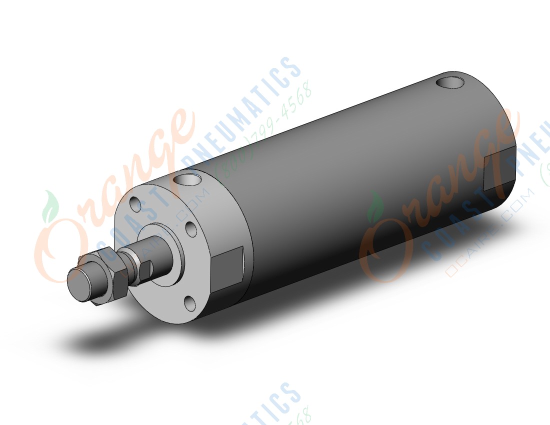 SMC CDG1BN80-150Z base cylinder, CG/CG3 ROUND BODY CYLINDER