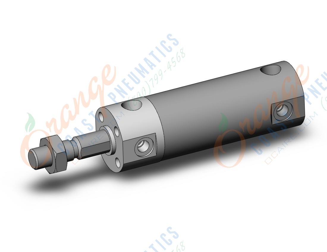 SMC CDG1KBN25-25Z cylinder, CG/CG3 ROUND BODY CYLINDER