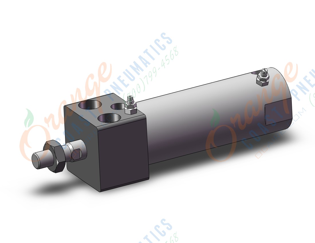 SMC CDG1RA32-50Z cylinder, CG/CG3 ROUND BODY CYLINDER