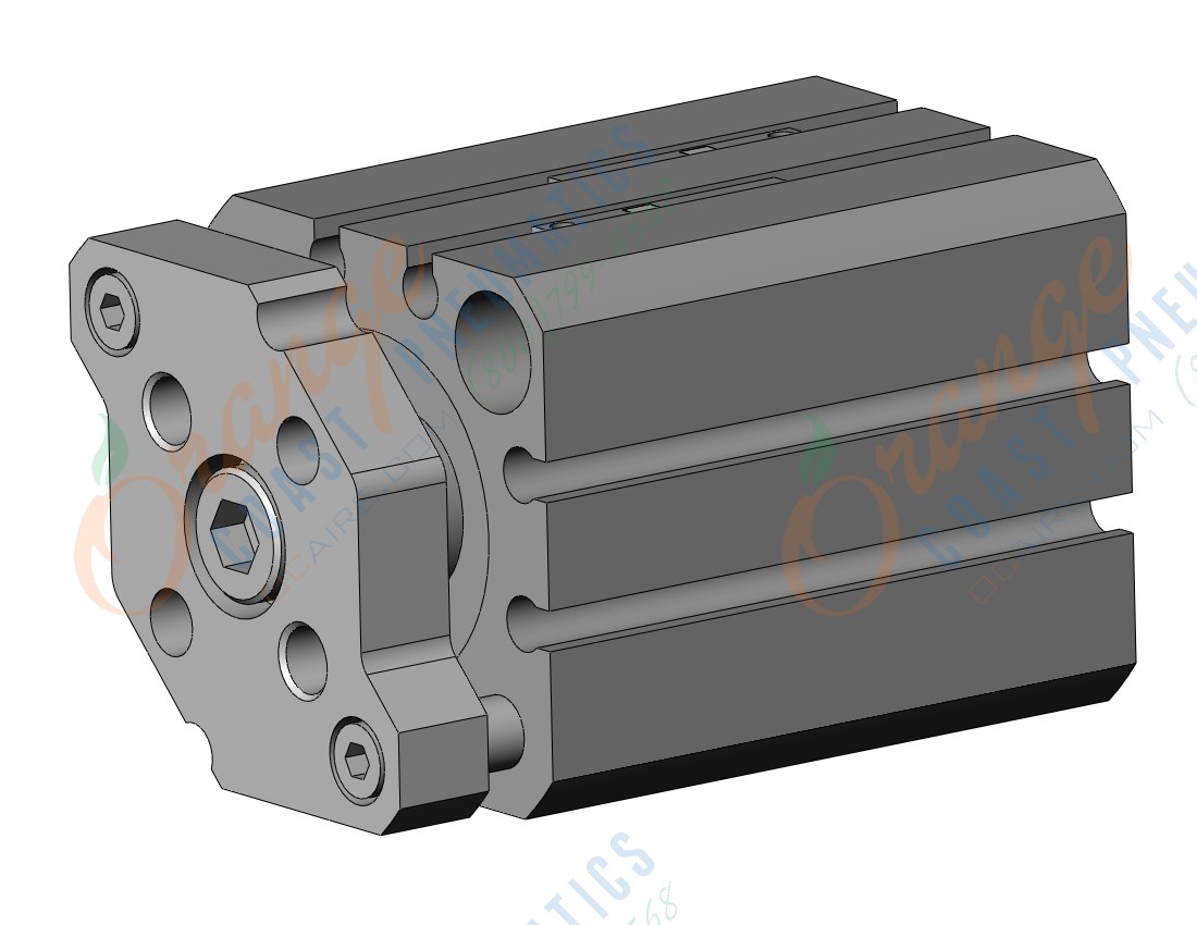 SMC CDQMB25-20-M9BSDPC cyl, compact, auto-switch, CQM COMPACT GUIDE ROD CYLINDER