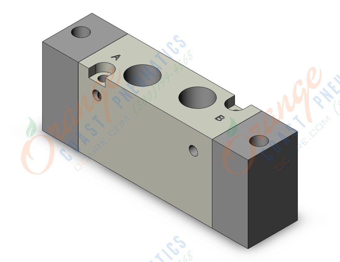 SMC SYJA7220-C6 valve, air pilot, SYJ7000 SOLENOID VALVE 5/PORT