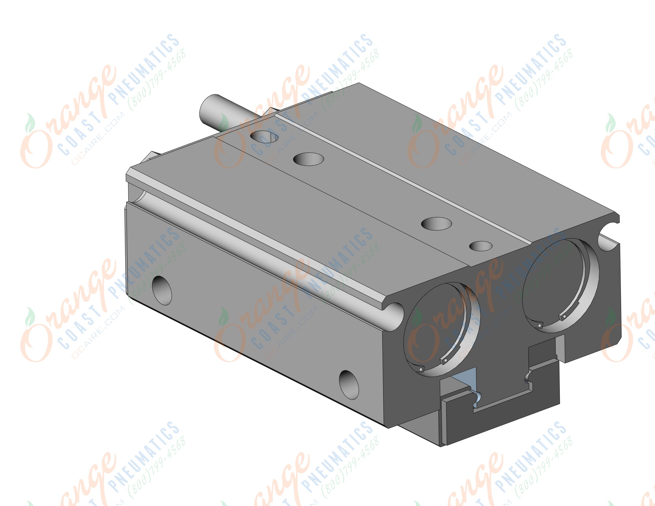 SMC MHF2-12DR-X83C2 gripper, low-profile, MHF2 GRIPPERS