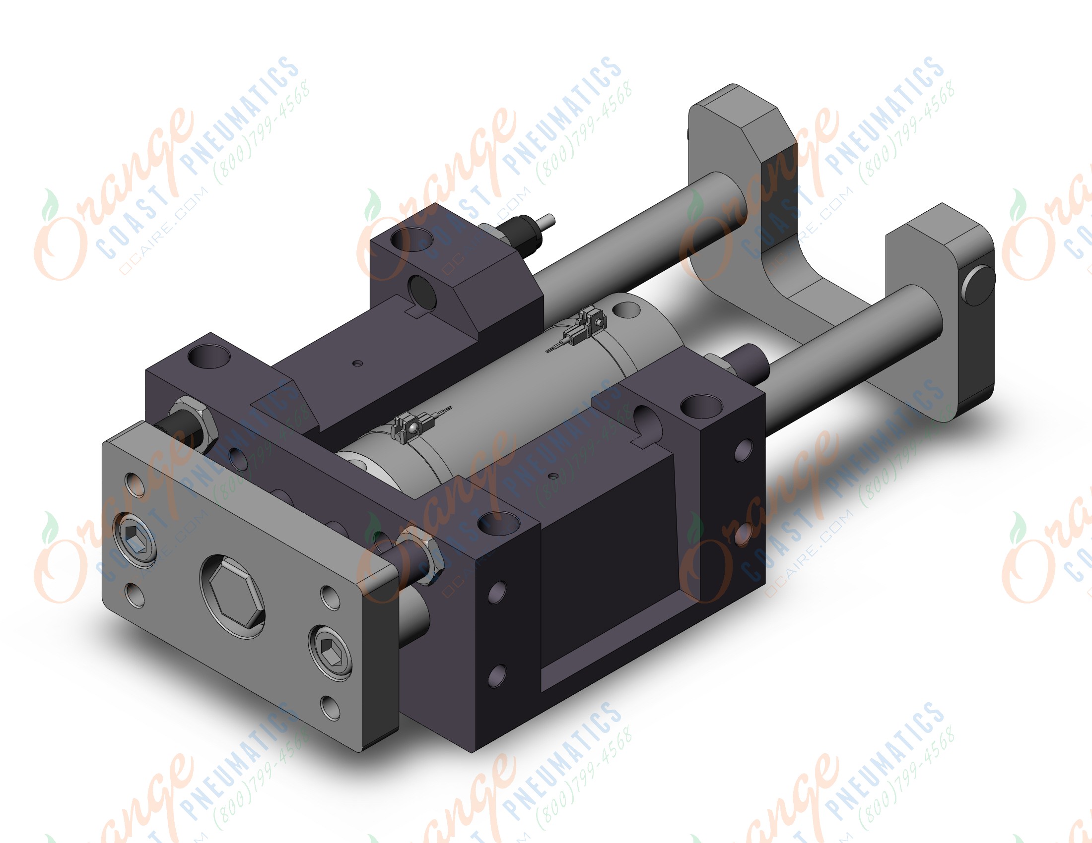 SMC MGGMB63TN-125-M9P cylinder, MGG GUIDED CYLINDER