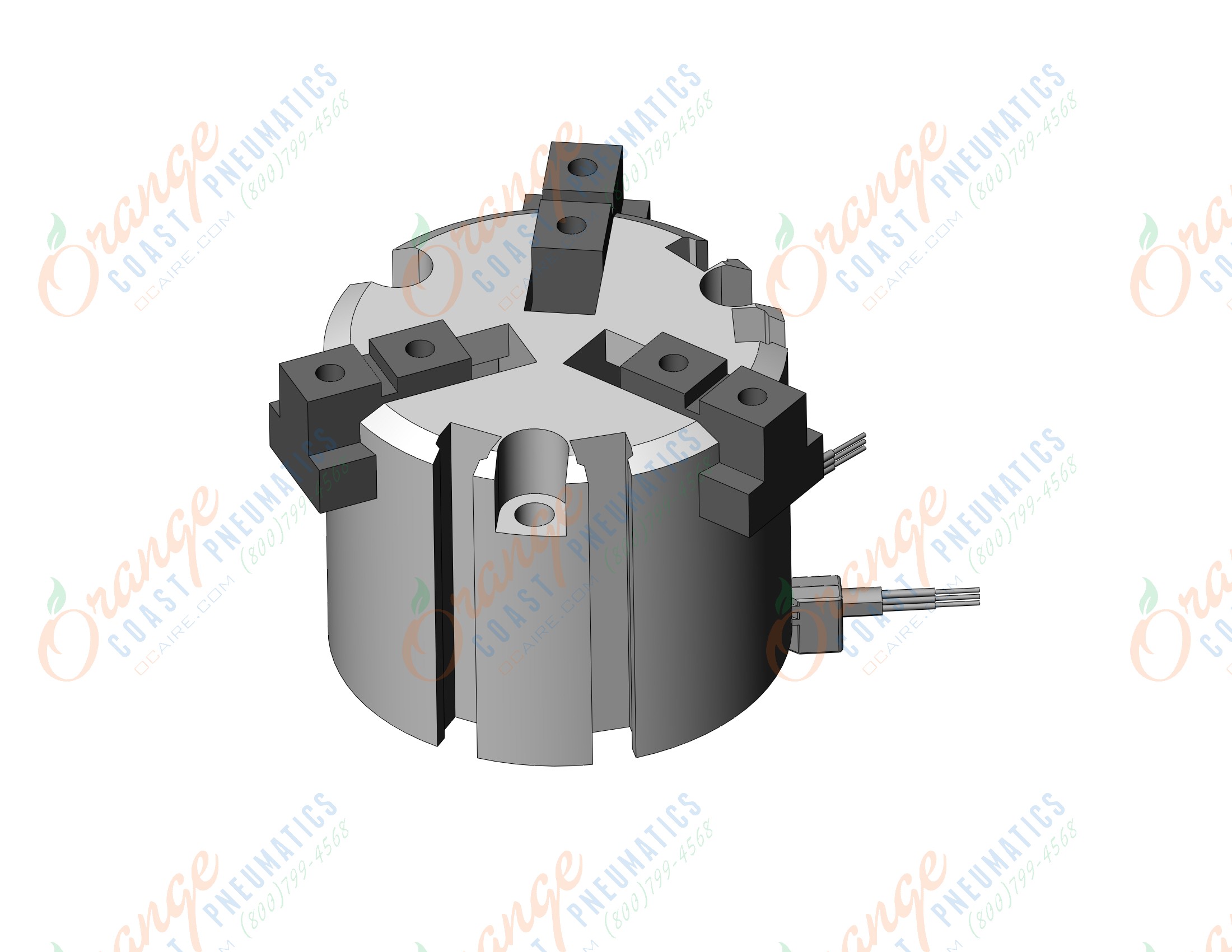 SMC MHS3-32D-M9PV cylinder, MHS3 GRIPPER, 3-FINGER