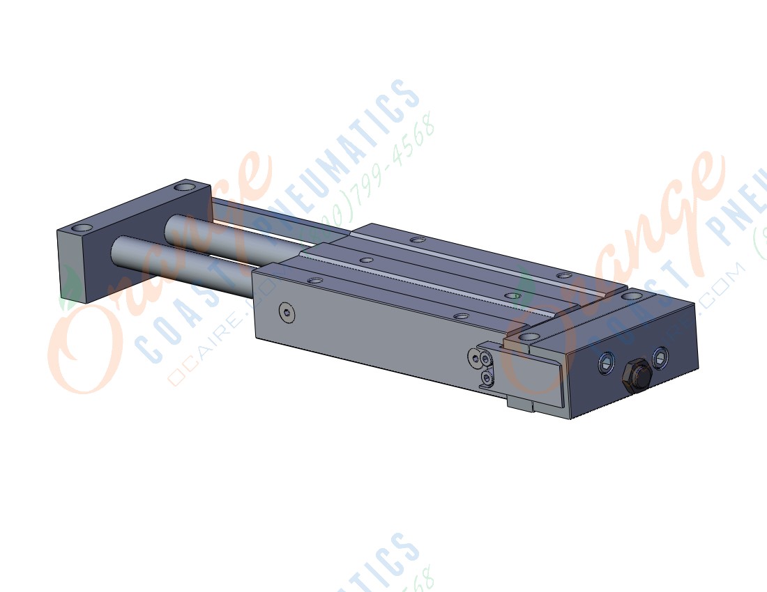 SMC CDBXWM25-100R-F79 cylinder, CXW GUIDED CYLINDER