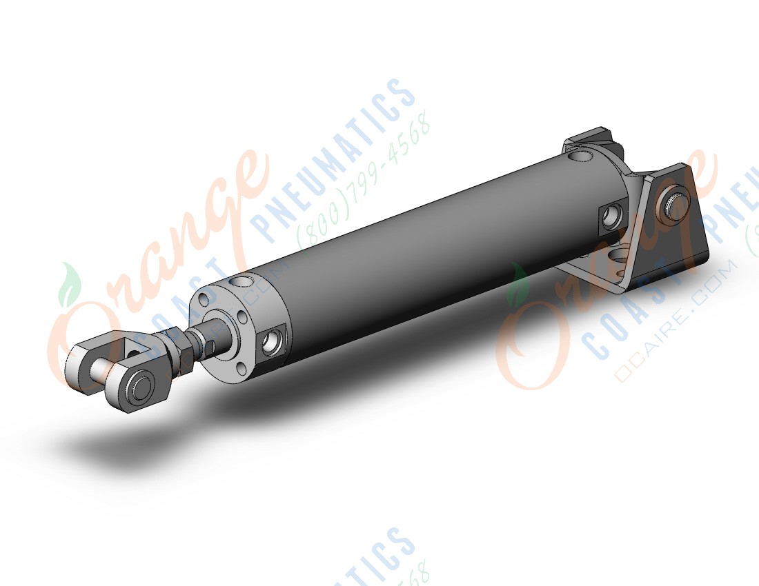 SMC CDG1DN50TN-200Z-NW cylinder, CG/CG3 ROUND BODY CYLINDER