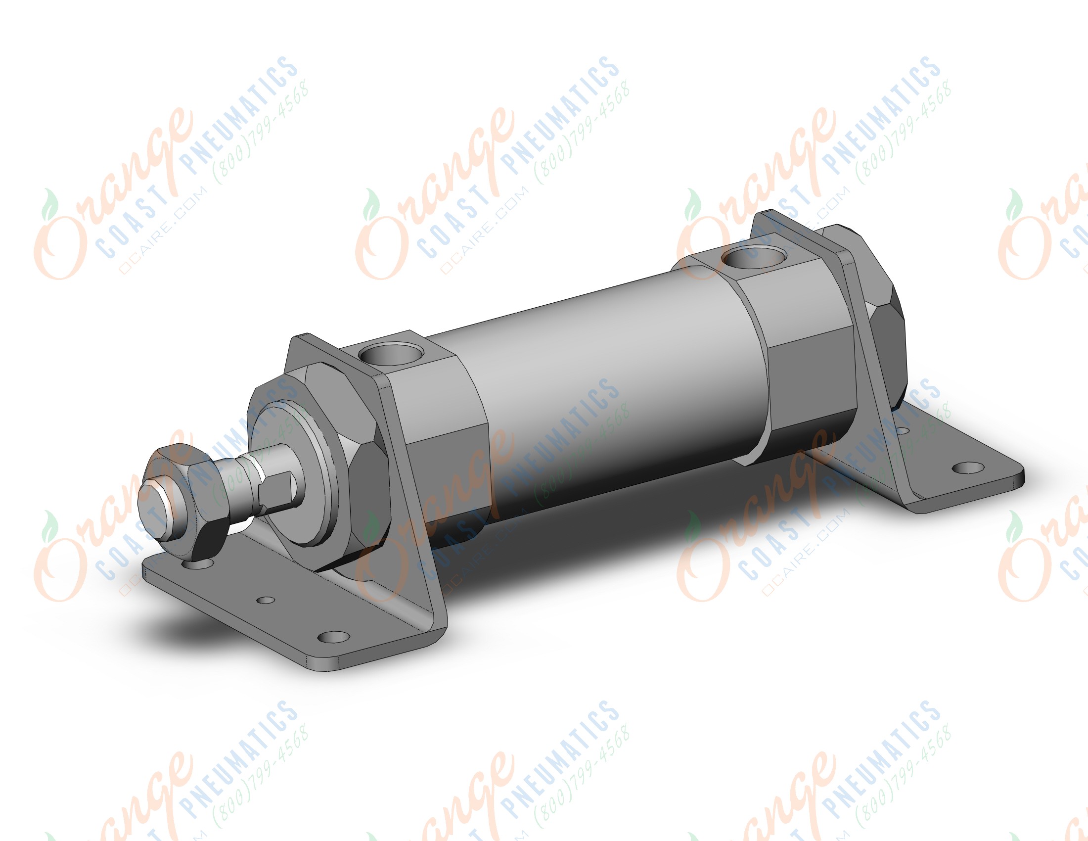 SMC CM2L40-25Z cylinder, CM2/CM3 ROUND BODY CYLINDER