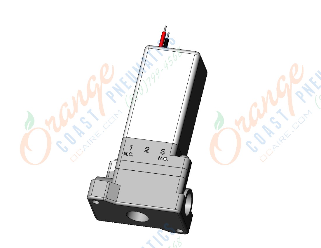 SMC LVM205R-5C1N valve, chemical, LVM110 CHEMICAL VALVE, 3-PORT