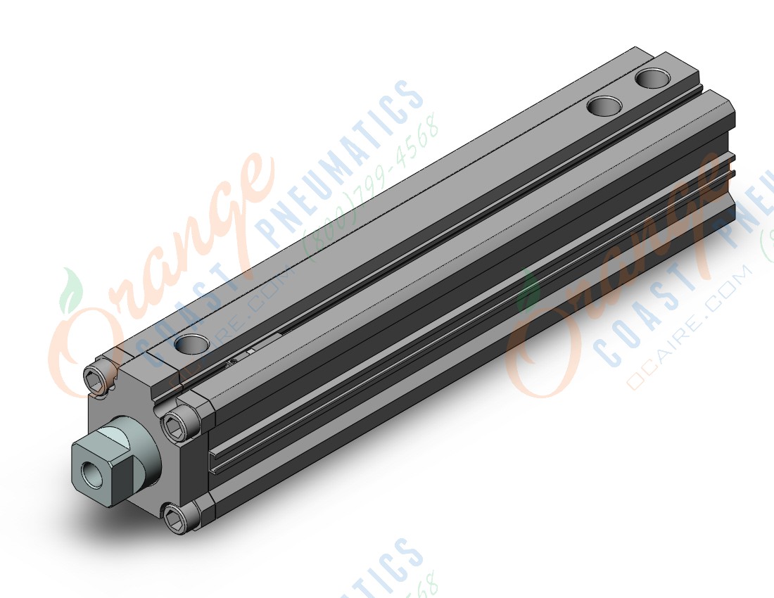 SMC RZQA32-150-70-M9PL cyl, 3-position, sw capable, RZQ 3-POSITION CYLINDER