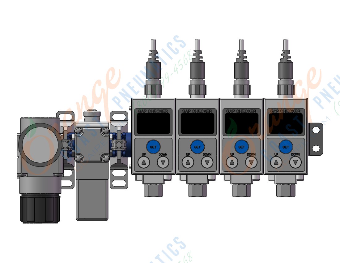 SMC ISA3-GFP-M4B-L1 gap checker,g range,gport,pnp, ISA2 AIR CATCH SENSOR