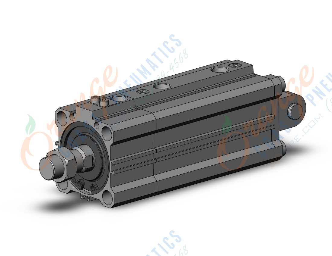 SMC RDLQD40TN-50M-B cyl, compact w/lock, sw cap, RLQ COMPACT LOCK CYLINDER