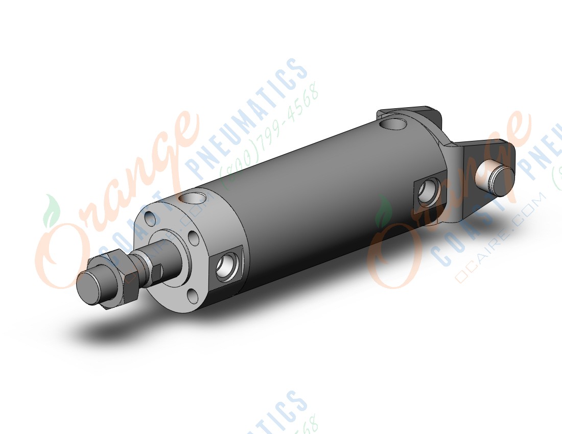 SMC CG1DN50-75Z cylinder, CG/CG3 ROUND BODY CYLINDER