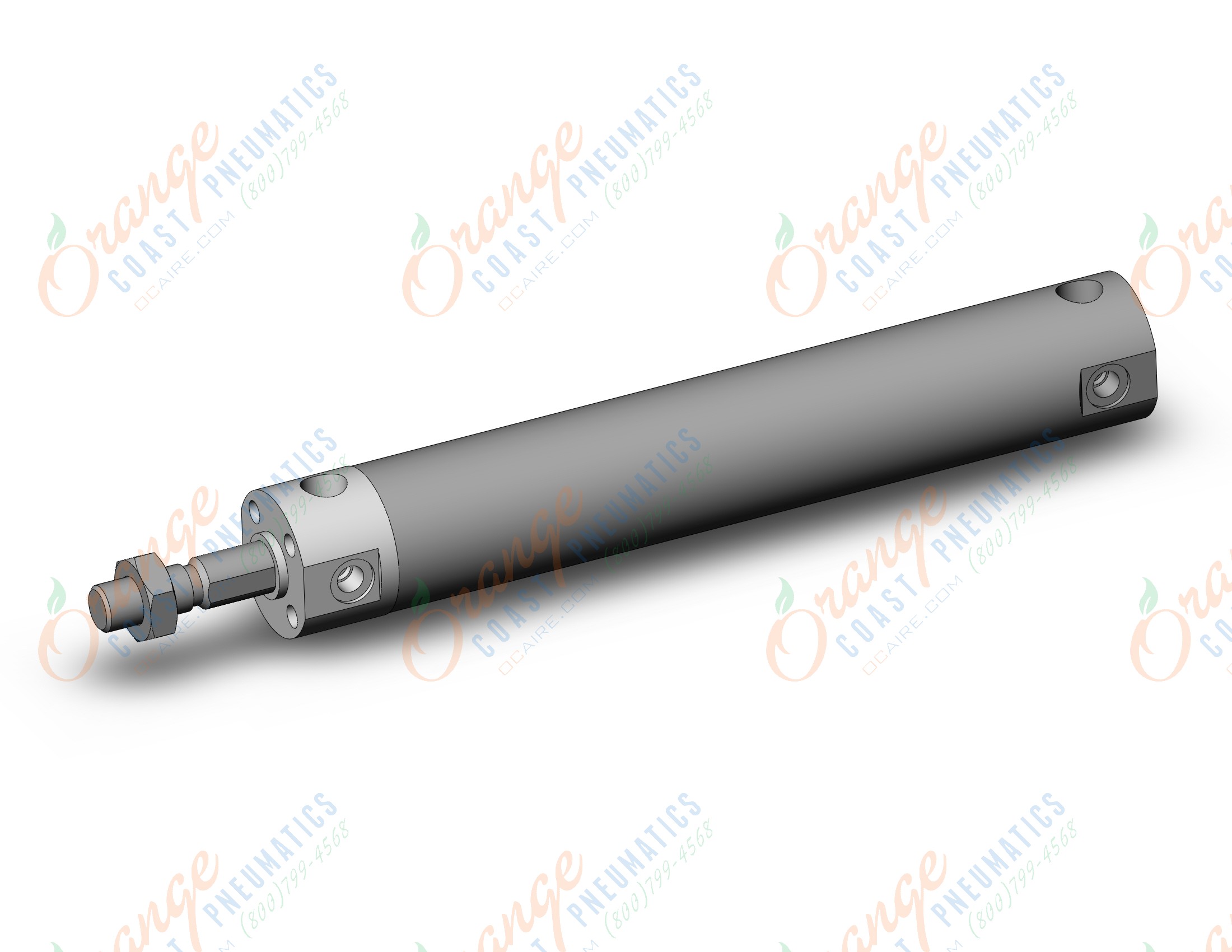 SMC CG1KBN25-125Z cylinder, CG/CG3 ROUND BODY CYLINDER