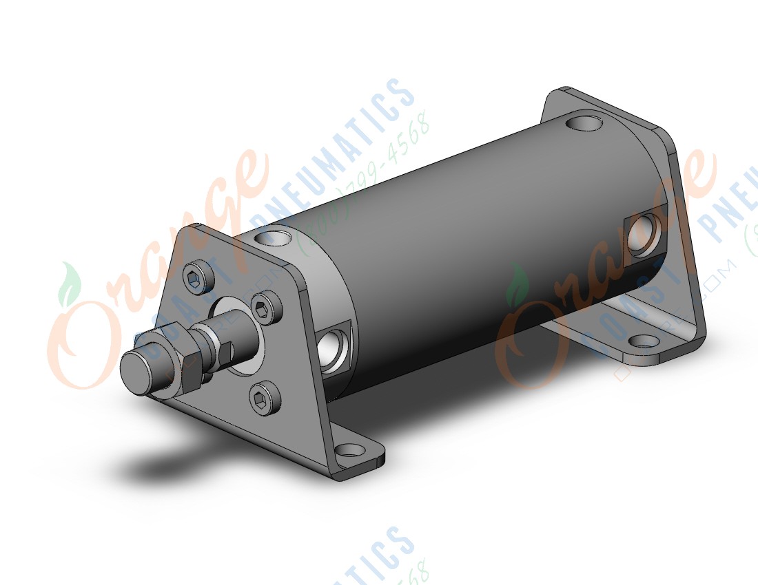 SMC CG1LN63TN-100Z cylinder, CG/CG3 ROUND BODY CYLINDER