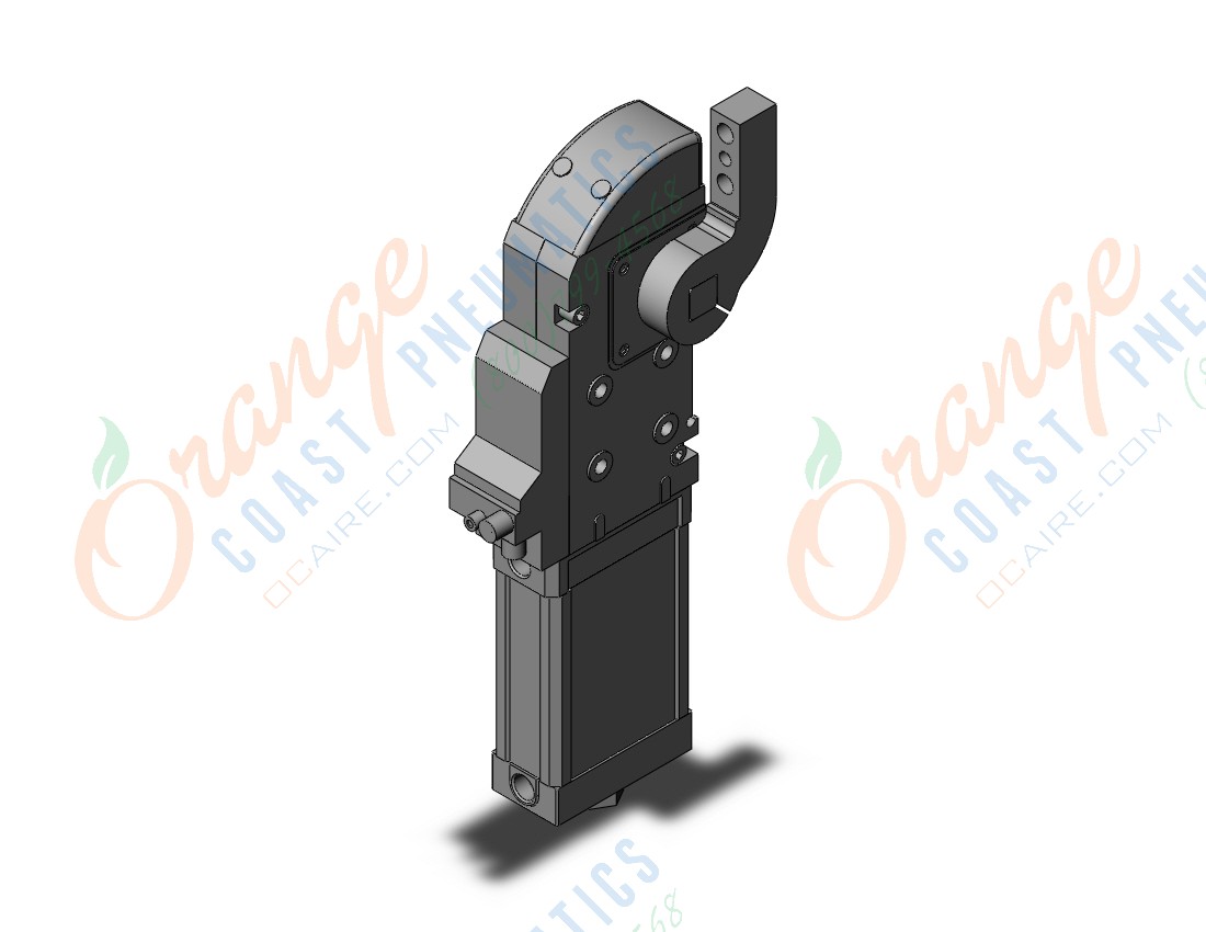 SMC CKZ2N50TF-90RT-DA010 slim line clamp, CKZN SLIM LINE CLAMP CYLINDER