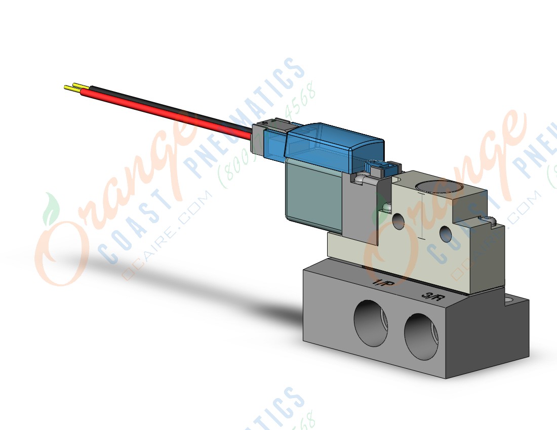 SMC VQZ115R-5L1-01N valve, VQZ100 VALVE, SOL 3-PORT