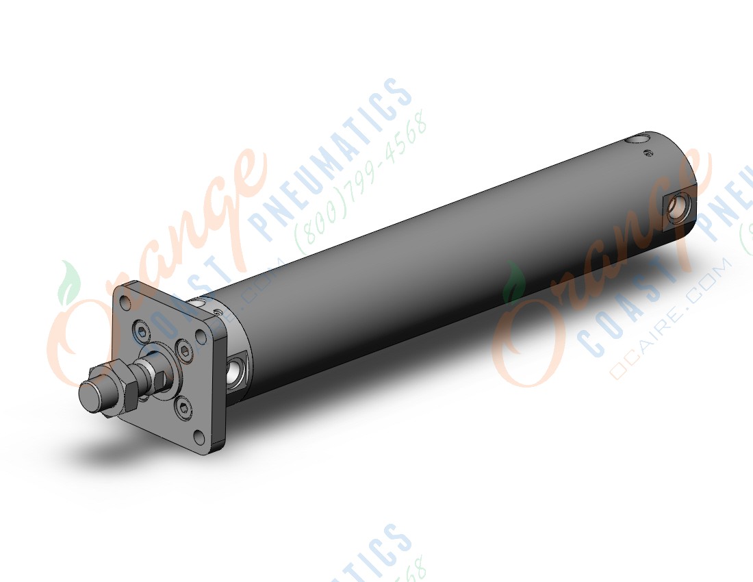 SMC CDG1FA40TN-200Z cylinder, CG/CG3 ROUND BODY CYLINDER