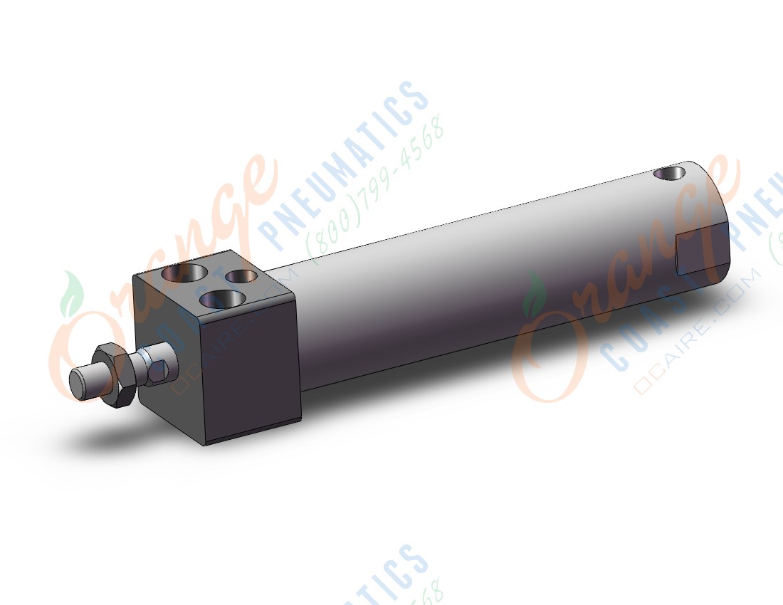 SMC CDG1RN32-100Z cylinder, CG/CG3 ROUND BODY CYLINDER
