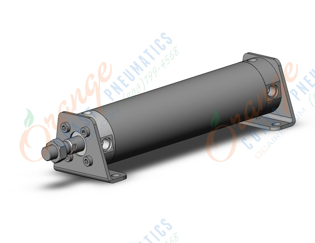 SMC CDG1YL63-200Z cylinder, CG1Y SMOOTH CYLINDER