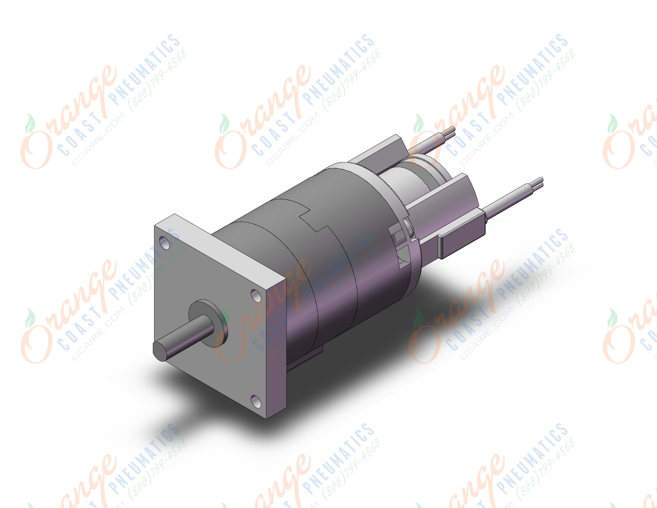 SMC CDRBU2WU20-90SZ-R80L actuator, free mount rotary, CRBU2 ROTARY ACTUATOR