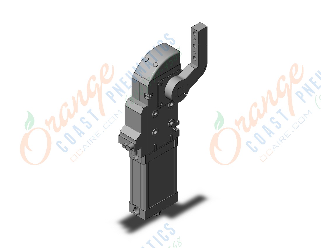 SMC CKZ2N50-90R-X167USB-DA026 slim line clamp, CKZN SLIM LINE CLAMP CYLINDER