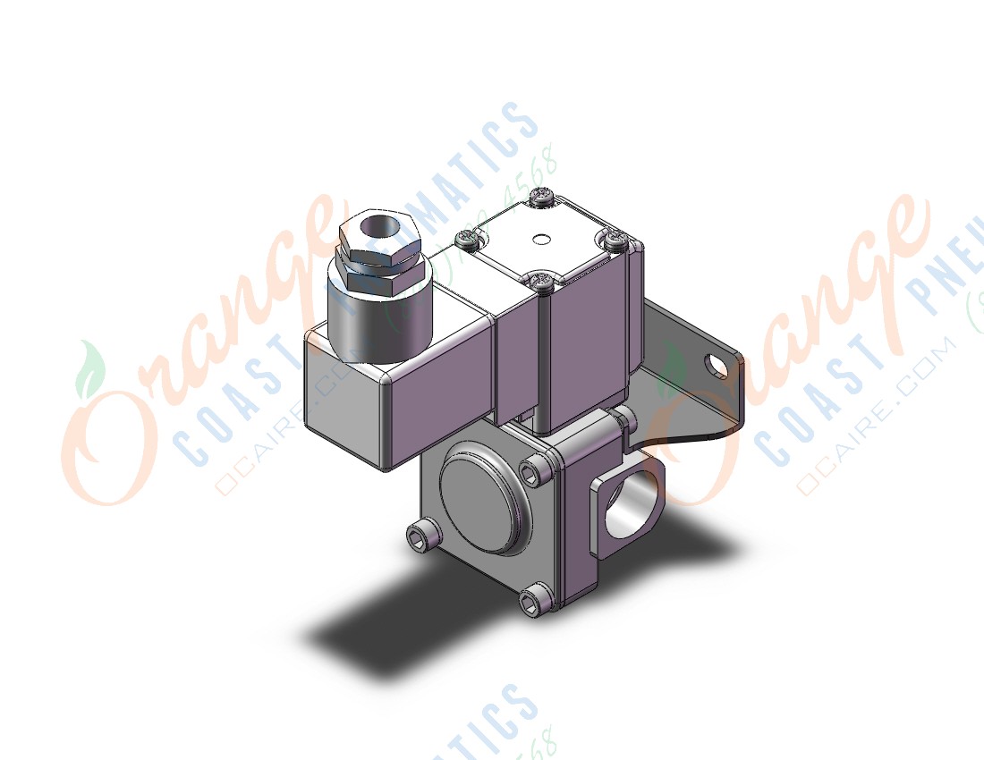 SMC VXD230BGBXB valve, media, VXD/VXZ 2-WAY MEDIA VALVE