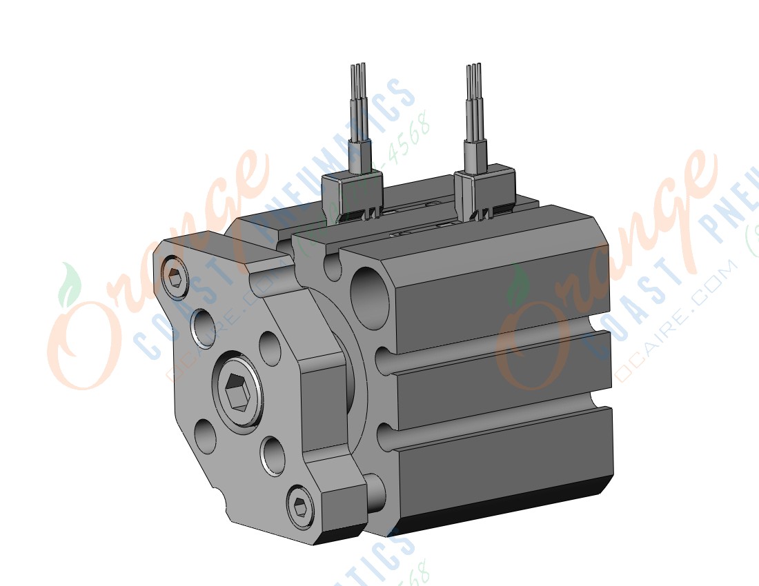 SMC CDQMB25-5-M9PV cyl, compact, auto-switch, CQM COMPACT GUIDE ROD CYLINDER