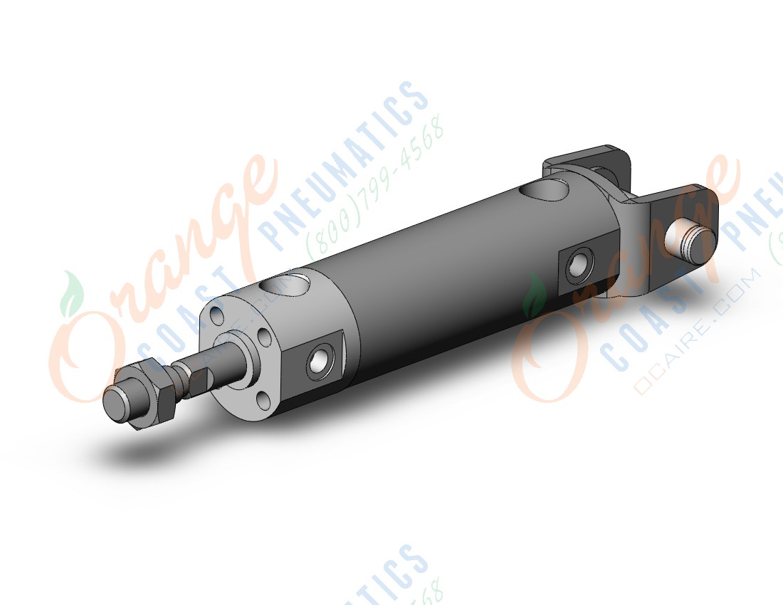 SMC CG1DN20-25Z cylinder, CG/CG3 ROUND BODY CYLINDER