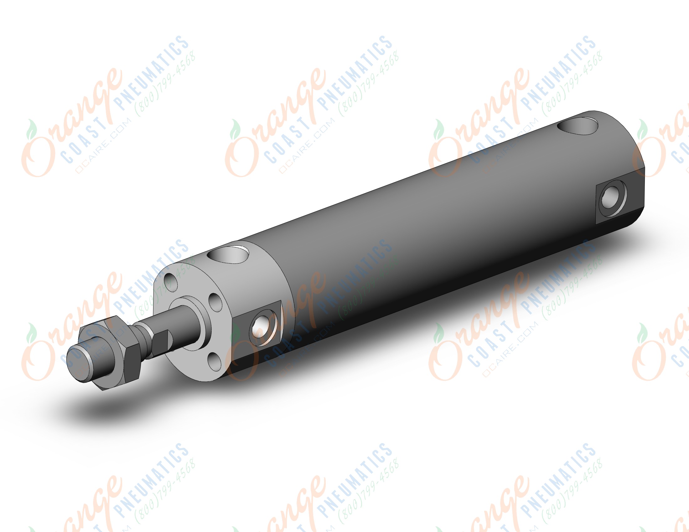 SMC CDG1BN25TN-75Z cylinder, CG/CG3 ROUND BODY CYLINDER